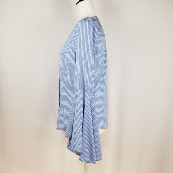 Milly 'Michelle' Blouse with Bell Sleeves - Picture 5 of 8